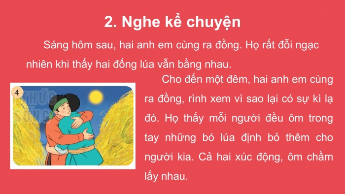 Giáo án điện tử tiếng Việt 2 kết nối Bài 25: Kể chuyện Hai anh em