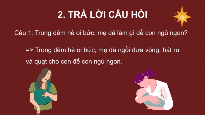 Giáo án điện tử tiếng Việt 2 kết nối Bài 27: Mẹ