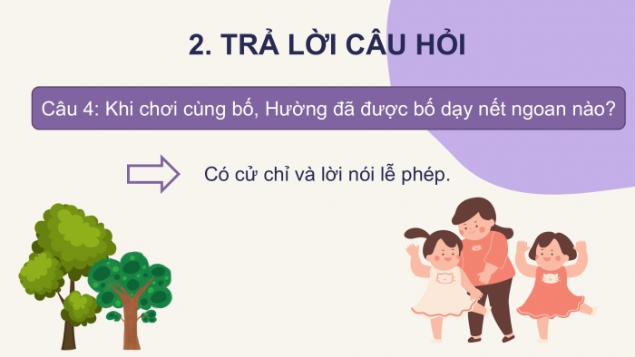 Giáo án điện tử tiếng Việt 2 kết nối Bài 28: Trò chơi của bố