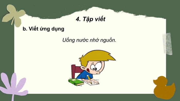 Giáo án điện tử Tiếng Việt 2 cánh diều Bài 24: Nghe – viết Chim rừng Tây Nguyên, Chữ hoa U Ư