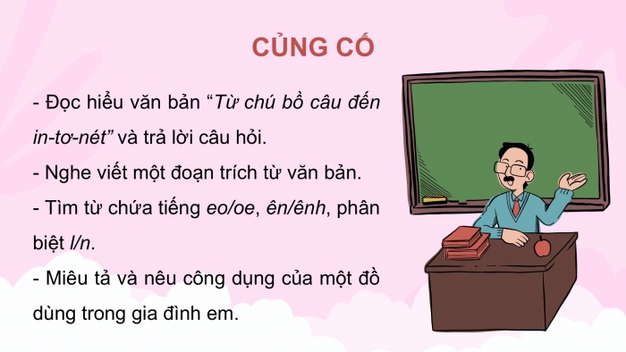 Giáo án điện tử Tiếng Việt 2 kết nối Bài 20: Viết đoạn văn tả một đồ dùng trong gia đình, Đọc mở rộng