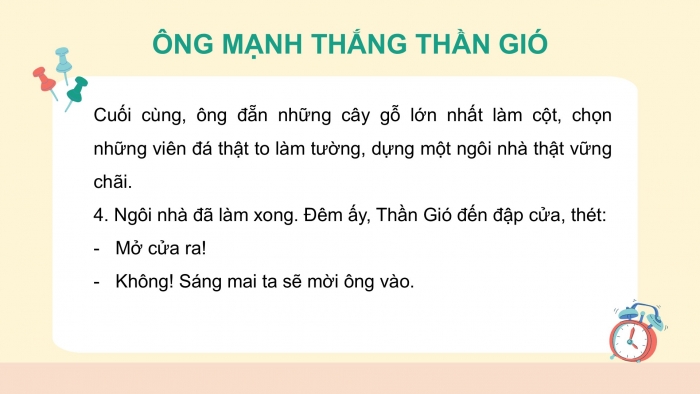 Giáo án điện tử Tiếng Việt 2 cánh diều Bài 29: Ông Mạnh thắng Thần Gió