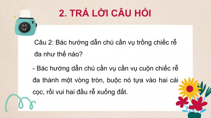 Giáo án điện tử Tiếng Việt 2 kết nối Bài 24: Chiếc rễ đa tròn