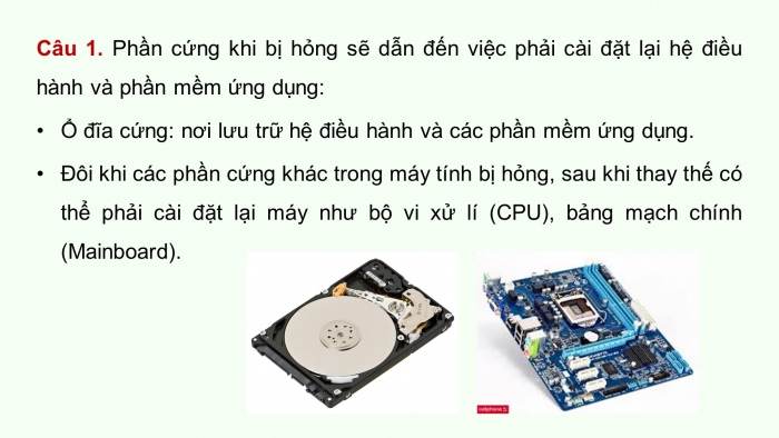 Giáo án điện tử chuyên đề Tin học ứng dụng 12 chân trời Bài 2.2: Thực hành cài đặt, gỡ bỏ hệ điều hành, phần mềm ứng dụng