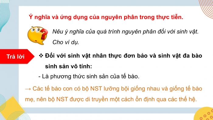 Giáo án điện tử KHTN 9 chân trời - Phân môn Sinh học Bài 43: Di truyền nhiễm sắc thể