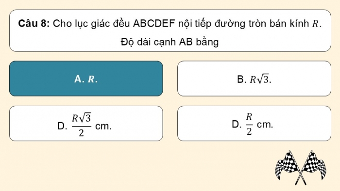 Giáo án điện tử Toán 9 chân trời Bài tập cuối chương 9