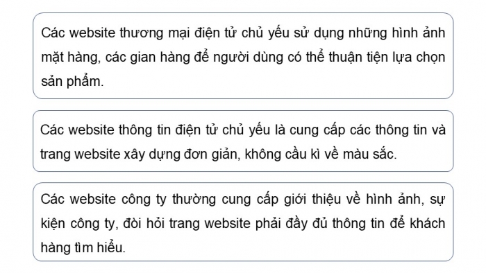 Giáo án điện tử Mĩ thuật 12 Thiết kế mĩ thuật đa phương tiện Kết nối Bài 1: Thiết kế mĩ thuật website