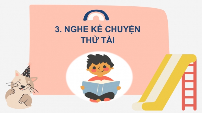 Giáo án điện tử Tiếng Việt 2 chân trời Bài 4: Mở rộng vốn từ Trẻ em (tiếp theo), Nghe – kể Thử tài