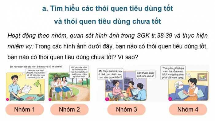 Giáo án điện tử Công dân 9 kết nối Bài 8: Tiêu dùng thông minh