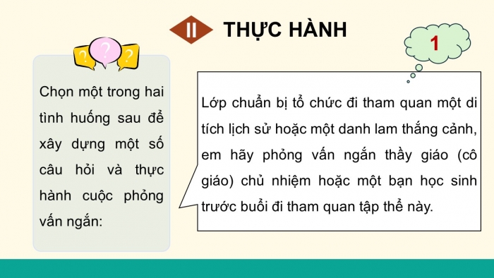 Giáo án điện tử Ngữ văn 9 cánh diều Bài 8: Phỏng vấn ngắn