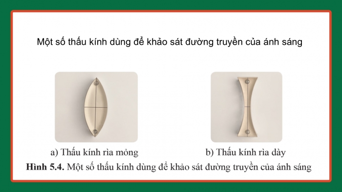 Giáo án điện tử KHTN 9 cánh diều - Phân môn Vật lí Bài 5: Sự khúc xạ ánh sáng qua thấu kính