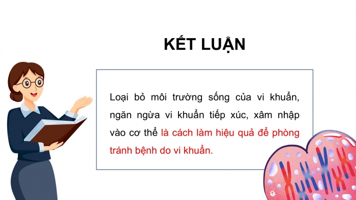 Giáo án điện tử Khoa học 5 kết nối Bài 21: Ôn tập chủ đề Vi khuẩn