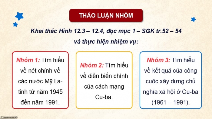 Giáo án điện tử Lịch sử 9 kết nối Bài 12: Khu vực Mỹ La-tinh và châu Á từ năm 1945 đến năm 1991