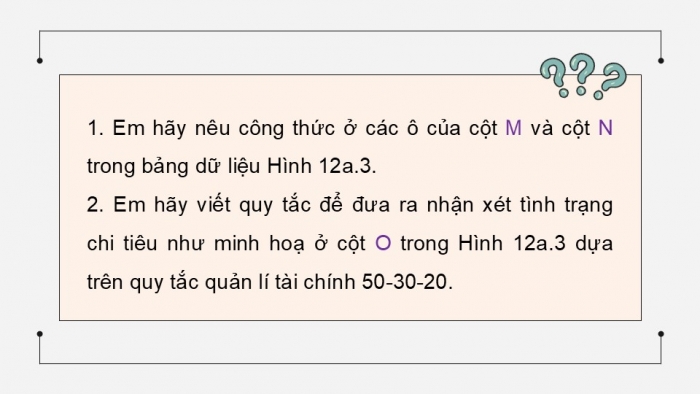 Giáo án điện tử Tin học 9 kết nối Bài 12a: Sử dụng hàm IF