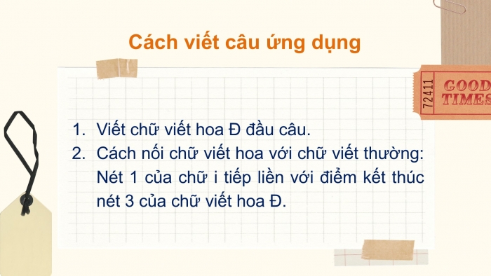 Giáo án điện tử Tiếng Việt 2 chân trời Bài 1: Viết chữ hoa D Đ, Từ chỉ đặc điểm, Câu kiểu Ai thế nào?