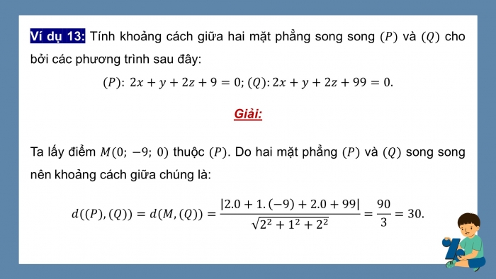 Giáo án điện tử Toán 12 chân trời Bài 1: Phương trình mặt phẳng (P2)