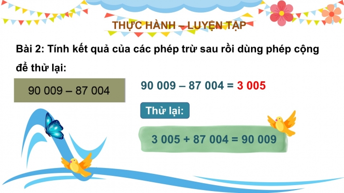 Giáo án điện tử toán 3 cánh diều bài 8: Luyện tập chung trang 81