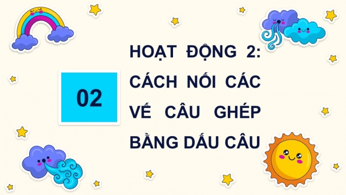 Giáo án điện tử Tiếng Việt 5 kết nối Bài 3: Cách nối các vế câu ghép