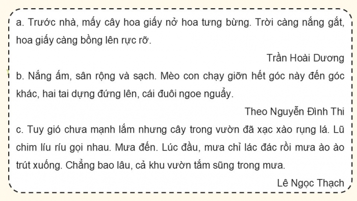 Giáo án điện tử Tiếng Việt 5 chân trời Bài 3: Cách nối các vế trong câu ghép