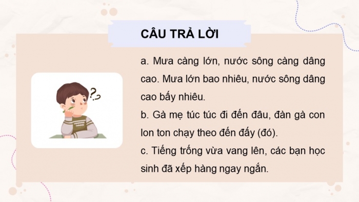 Giáo án điện tử Tiếng Việt 5 chân trời Bài 3: Luyện tập về câu đơn và câu ghép