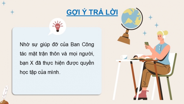 Giáo án điện tử Kinh tế pháp luật 12 chân trời Bài 11: Quyền và nghĩa vụ của công dân trong học tập