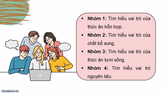 Giáo án điện tử Công nghệ 12 Lâm nghiệp Thủy sản Cánh diều Bài 16: Thành phần dinh dưỡng của thức ăn thủy sản