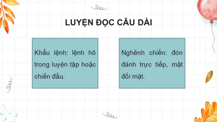 Giáo án điện tử Tiếng Việt 5 kết nối Bài 6: Thư của bố