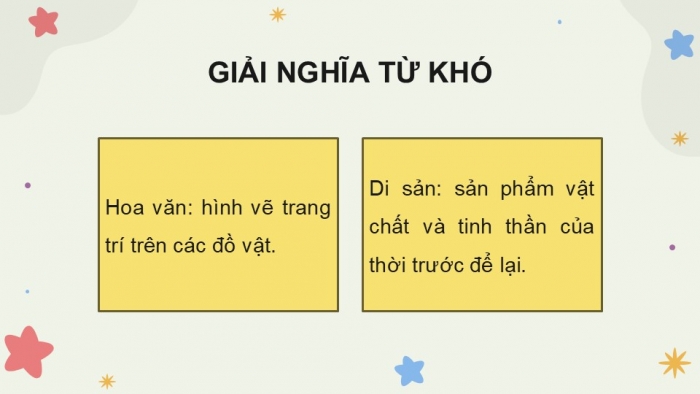 Giáo án điện tử Tiếng Việt 5 kết nối Bài 12: Vũ điệu trên nền thổ cẩm