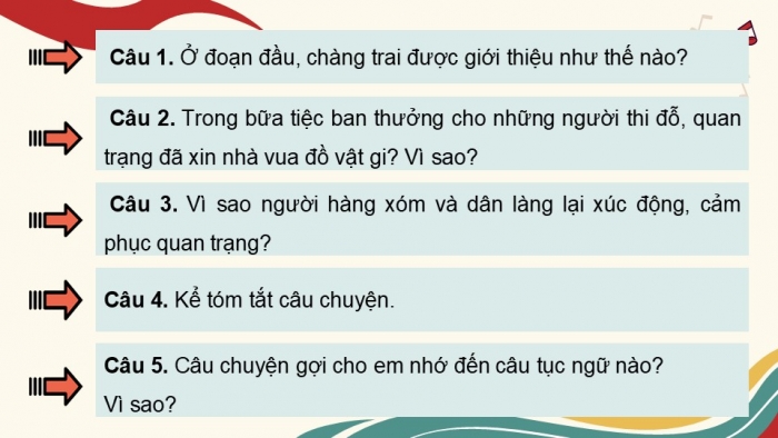 Giáo án điện tử Tiếng Việt 5 chân trời Bài 5: Ông Trạng Nồi