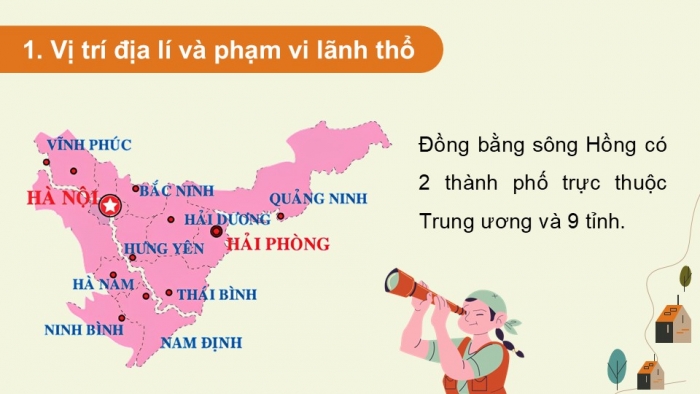 Giáo án điện tử Địa lí 12 kết nối Bài 24: Phát triển kinh tế – xã hội ở Đồng bằng sông Hồng