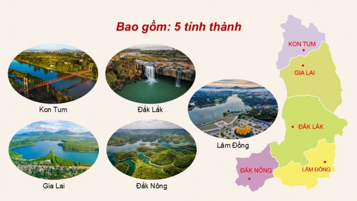 Giáo án điện tử Địa lí 9 chân trời Bài 17: Vùng Tây Nguyên