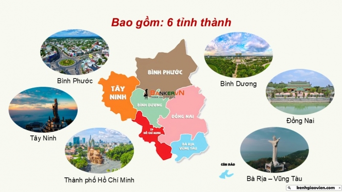 Giáo án điện tử Địa lí 9 chân trời Bài 19: Vùng Đông Nam Bộ