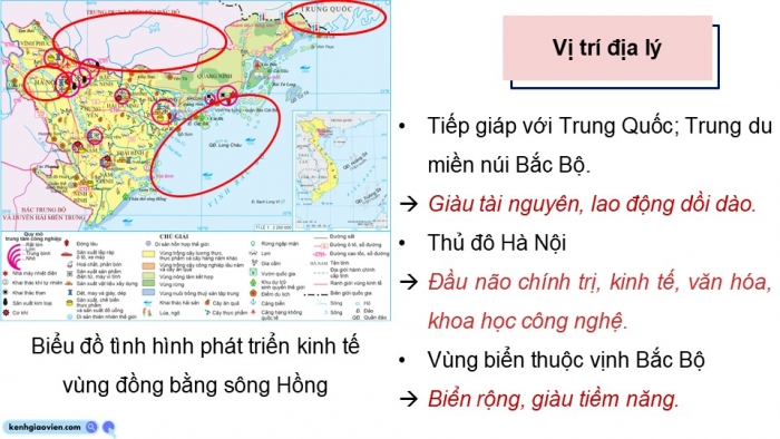 Giáo án điện tử Địa lí 9 kết nối Bài 13: Thực hành Tìm hiểu về Vùng kinh tế trọng điểm Bắc Bộ