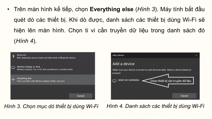 Giáo án điện tử Tin học ứng dụng 12 cánh diều Bài 1: Thực hành kết nối máy tính với ti vi thông minh