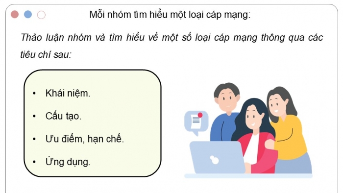 Giáo án điện tử Khoa học máy tính 12 cánh diều Bài 1: Đường truyền hữu tuyến và vô tuyến