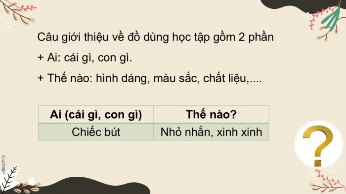 Giáo án điện tử Tiếng Việt 2 chân trời Bài 4: Mở rộng vốn từ Đồ vật (tiếp theo), Xem – kể Con chó nhà hàng xóm