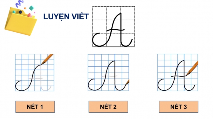 Giáo án điện tử Tiếng Việt 2 cánh diều Bài 1: Tập chép Đôi bàn tay bé, Chữ hoa A