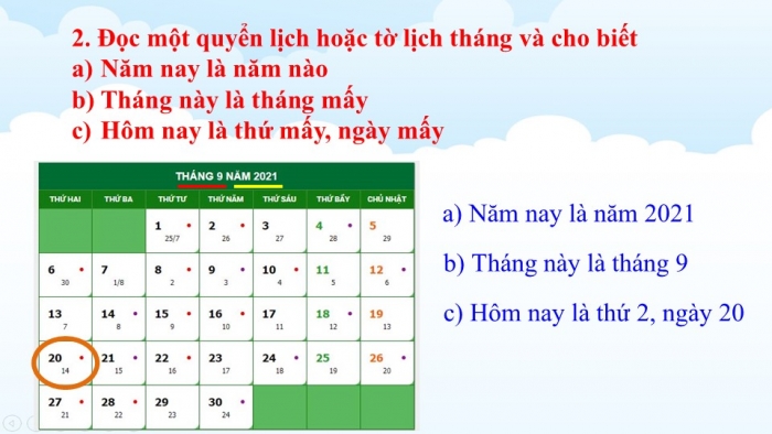 Giáo án điện tử Tiếng Việt 2 cánh diều Bài 2: Ngày hôm qua đâu rồi?