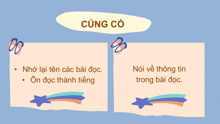 Giáo án điện tử Tiếng Việt 2 chân trời Ôn tập giữa học kì II - Ôn tập 2 (Tiết 1)