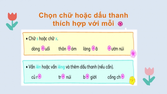 Giáo án điện tử Tiếng Việt 2 chân trời Ôn tập giữa học kì II - Ôn tập 2 (Tiết 2)