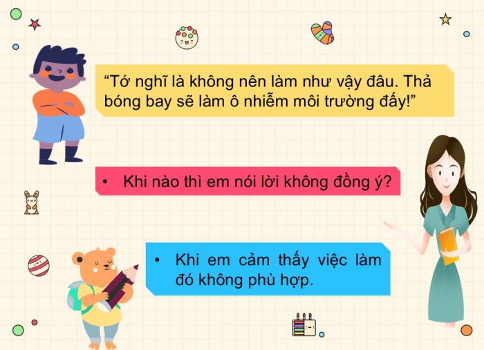 Giáo án điện tử Tiếng Việt 2 chân trời Bài 2: Mở rộng vốn từ Trái Đất, Nói và đáp lời không đồng ý, lời đề nghị