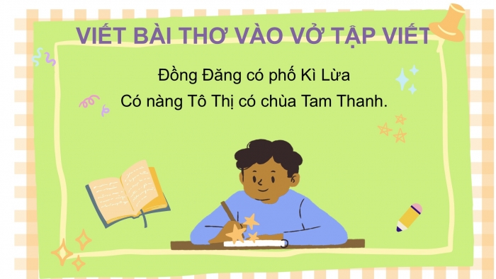 Giáo án điện tử Tiếng Việt 2 chân trời Ôn tập cuối học kì II - Ôn tập 1 (Tiết 2)