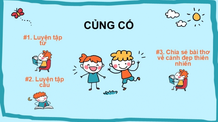 Giáo án điện tử Tiếng Việt 2 chân trời Ôn tập cuối học kì II - Ôn tập 1 (Tiết 3)