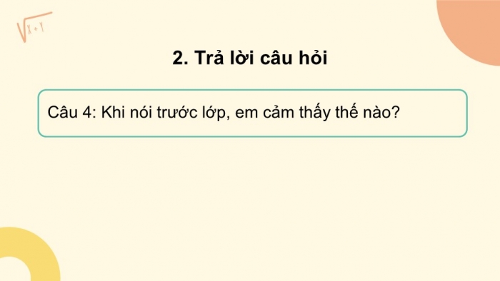 Giáo án điện tử tiếng Việt 2 kết nối Bài 6: Một giờ học