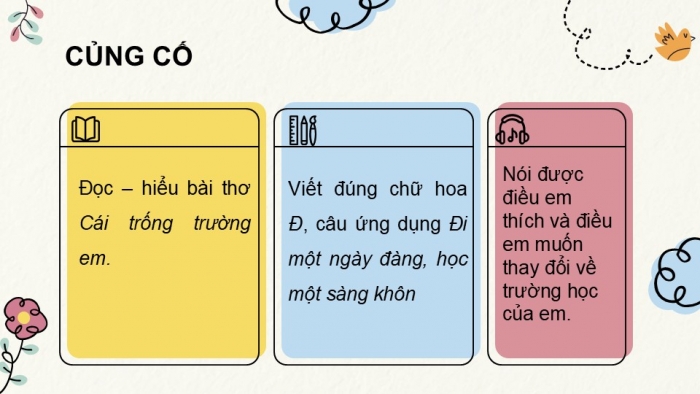 Giáo án điện tử tiếng Việt 2 kết nối Bài 11: Chữ hoa Đ, Ngôi trường của em