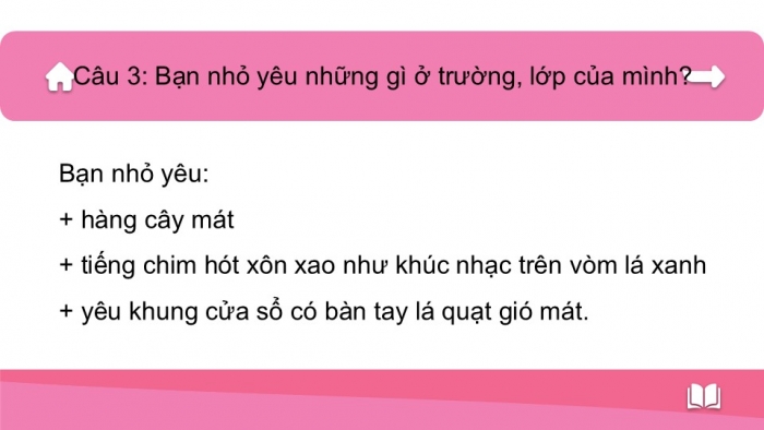 Giáo án điện tử tiếng Việt 2 kết nối Bài 13: Yêu lắm trường ơi!