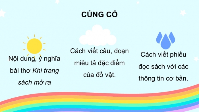 Giáo án điện tử tiếng Việt 2 kết nối Bài 16: Viết đoạn văn tả đồ dùng học tập, Đọc mở rộng