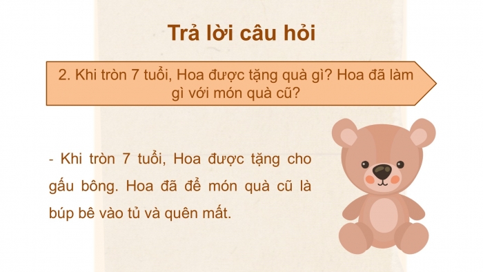 Giáo án điện tử tiếng Việt 2 kết nối Bài 23: Kể chuyện Búp bê biết khóc