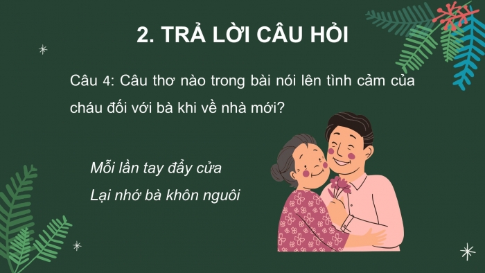 Giáo án điện tử tiếng Việt 2 kết nối Bài 29: Cánh cửa nhớ bà