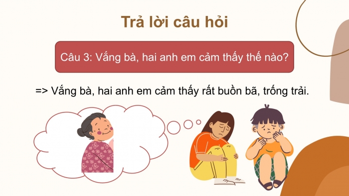 Giáo án điện tử tiếng Việt 2 kết nối Bài 29: Kể chuyện Bà cháu